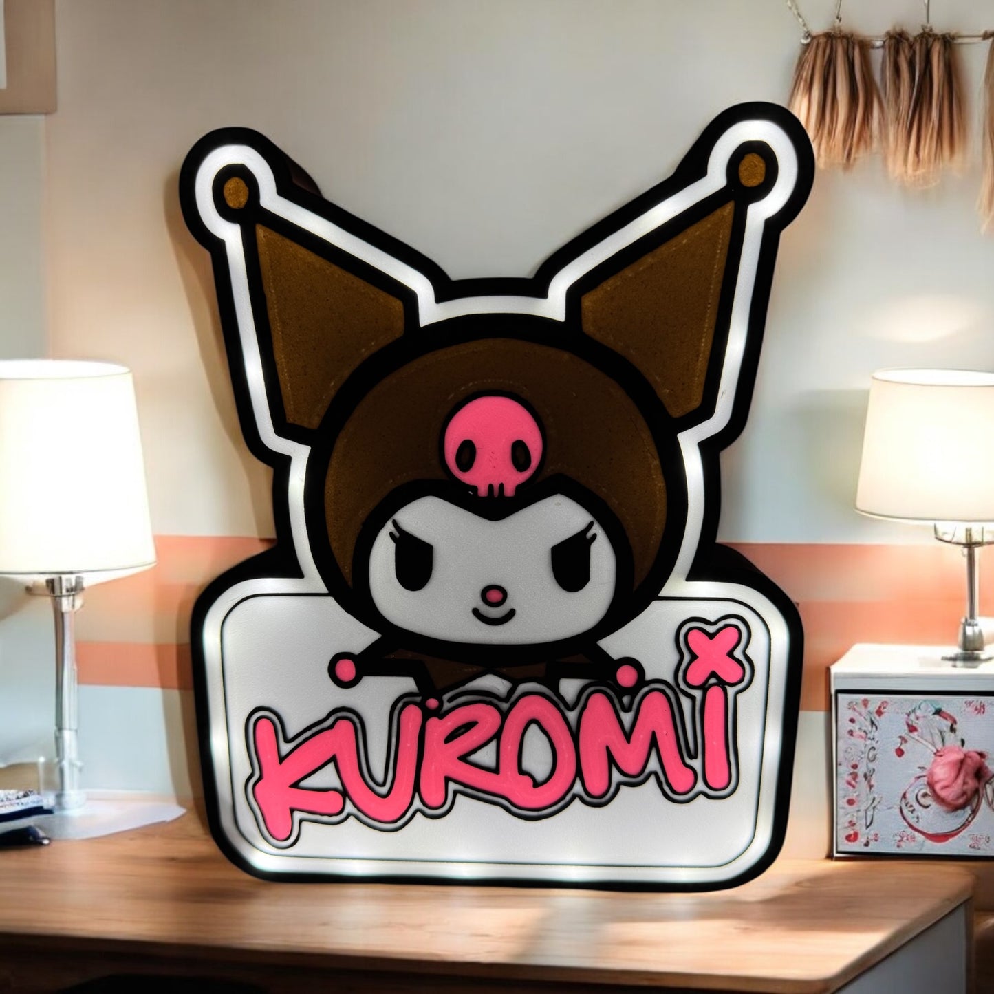 Kuromi led ljós box